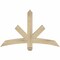 Ekena Millwork Alberta Rough Sawn Timber Gable Bracket, Douglas Fir, 48"W x 30"H x 4"D x 4"F, 15/12 Pitch GBW048X30X0404ALB00RDF - alternate 1